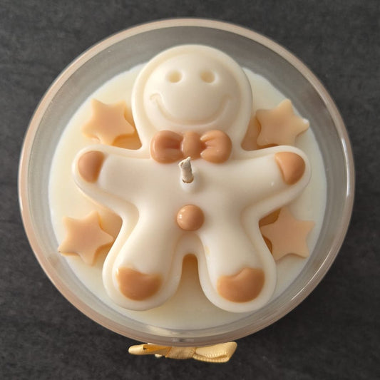 Dekokerze "Lebkuchenmann"