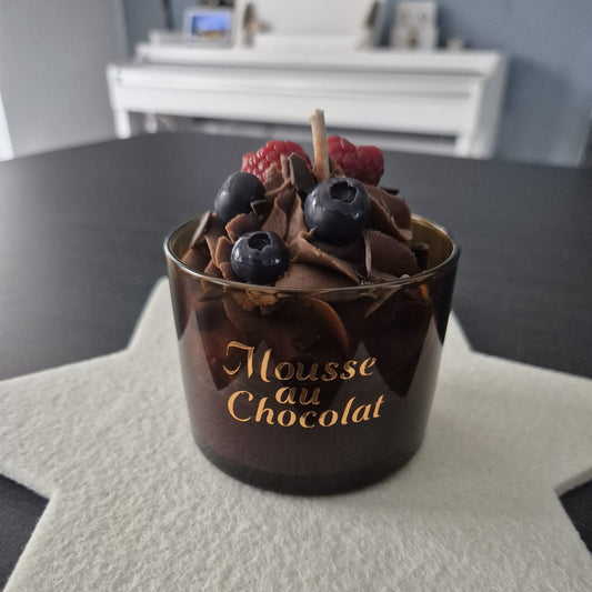 Dessertkerze "Moussee au Chocolat"